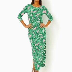 Lilly Pulitzer Morgann Maxi Dress in let’s go bananas. XL